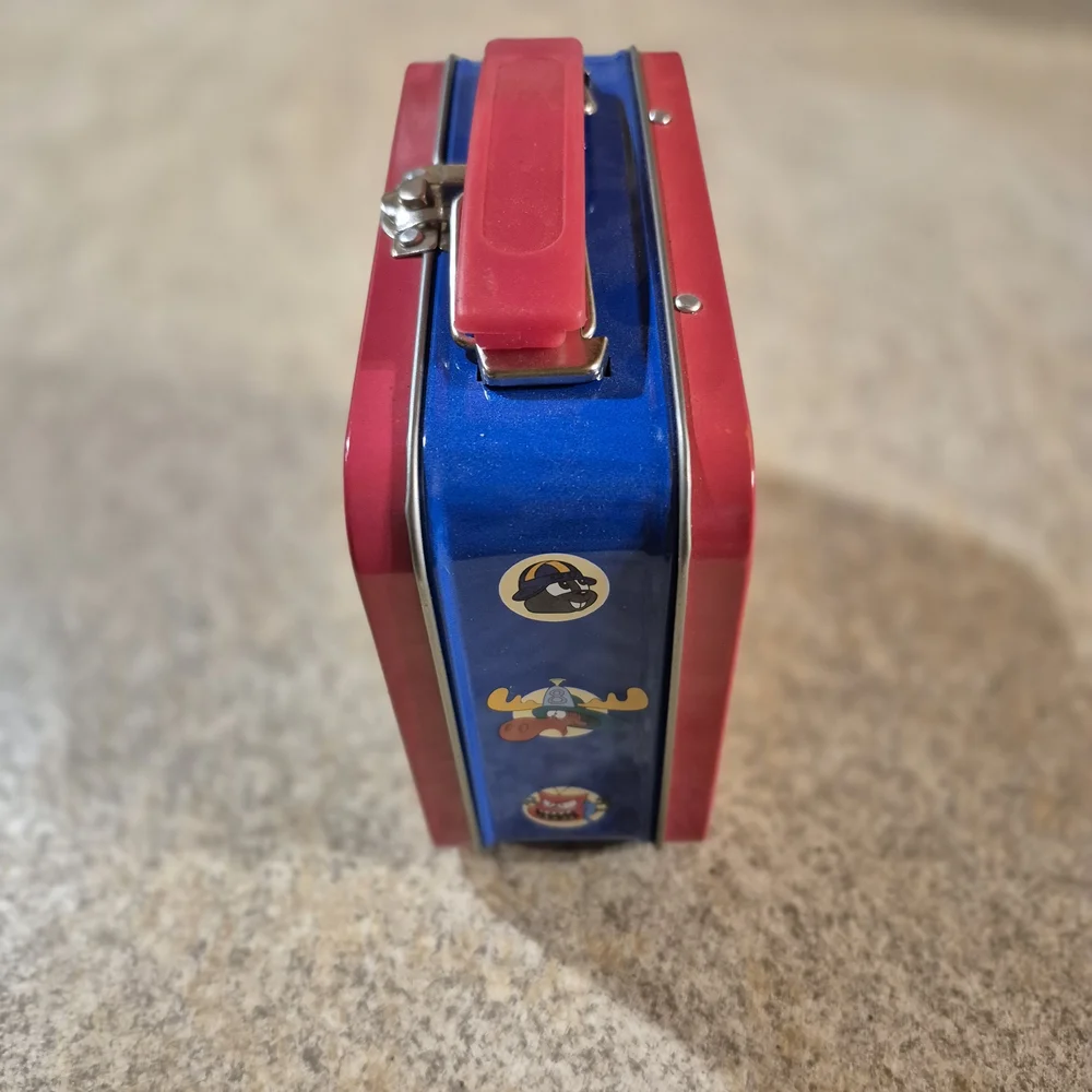 Rocky and Bullwinkle Metal Lunchbox